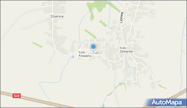 Targowiska, Łukasiewicza Ignacego, mapa Targowiska