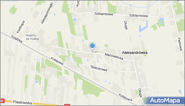 Aleksandrówka gmina Dębe Wielkie, Mazowiecka, mapa Aleksandrówka gmina Dębe Wielkie