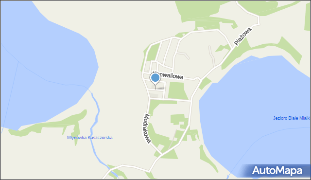 Brenno, Makowa, mapa Brenno