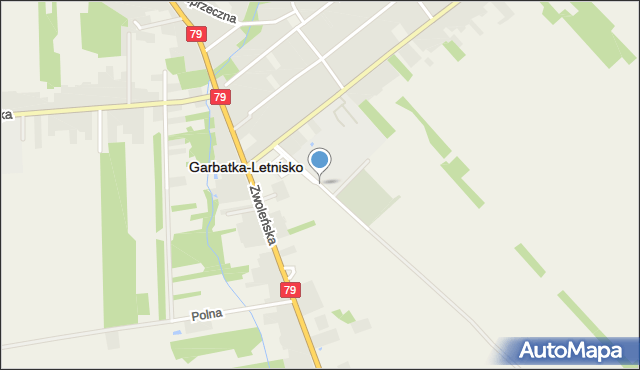 Garbatka-Letnisko, Martyrologii, mapa Garbatka-Letnisko