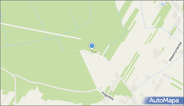 Glinianka gmina Wiązowna, Marzeń, mapa Glinianka gmina Wiązowna