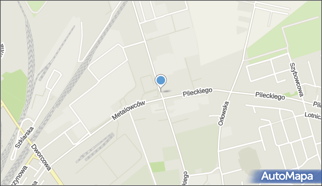 Inowrocław, Marcinkowskiego Karola, mapa Inowrocławia