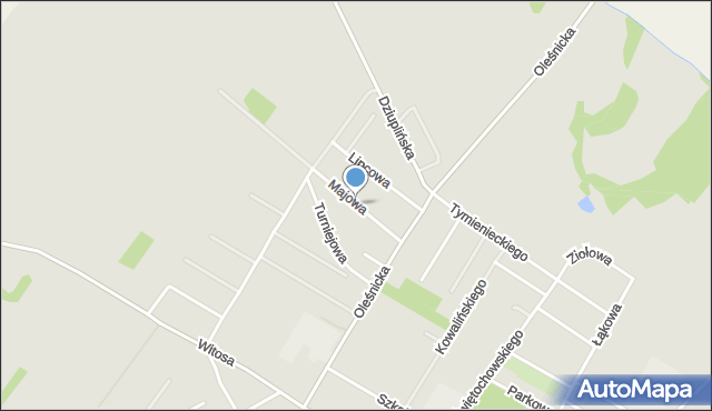 Jelcz-Laskowice, Majowa, mapa Jelcz-Laskowice