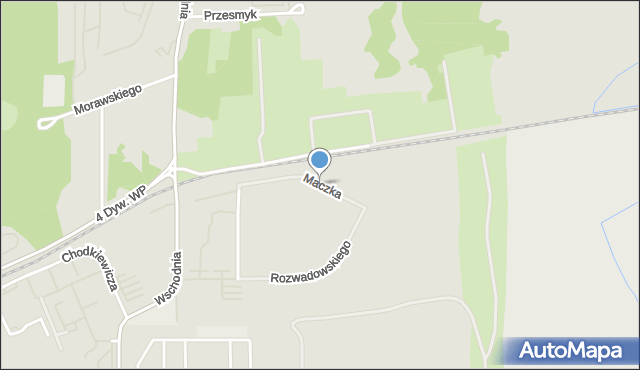 Kołobrzeg, Maczka Stanisława, gen., mapa Kołobrzegu