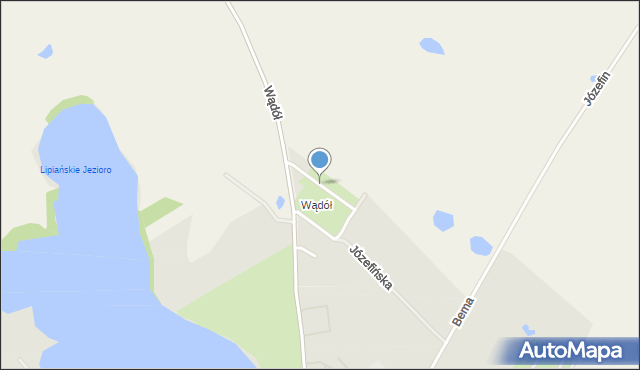 Lipiany powiat pyrzycki, Makowa, mapa Lipiany powiat pyrzycki