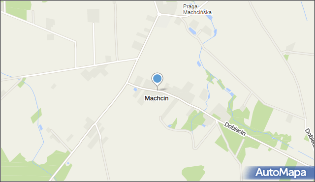 Machcin gmina Chynów, Machcin, mapa Machcin gmina Chynów