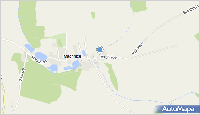 Machnice, Machnice, mapa Machnice