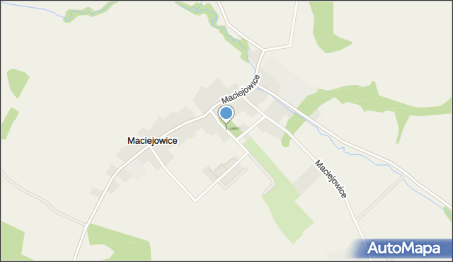Maciejowice gmina Otmuchów, Maciejowice, mapa Maciejowice gmina Otmuchów