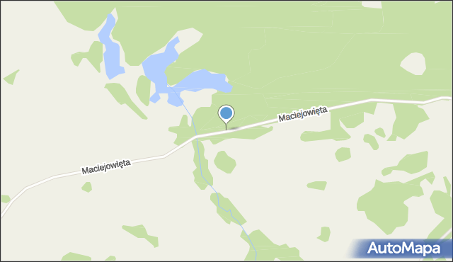 Maciejowięta, Maciejowięta, mapa Maciejowięta