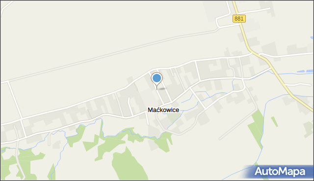 Maćkowice, Maćkowice, mapa Maćkowice