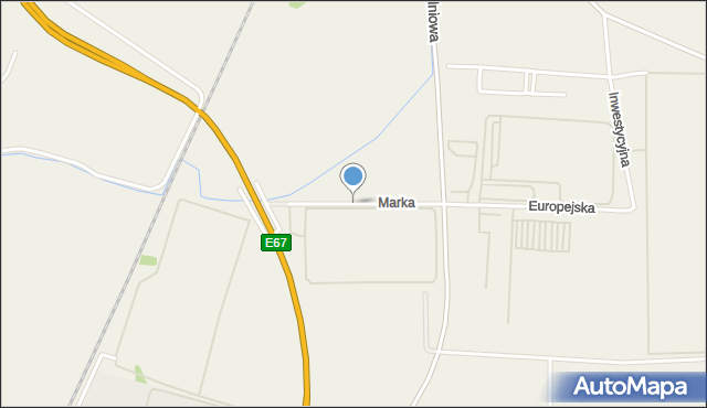 Magnice, Marka Aureliusza, mapa Magnice