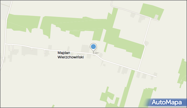 Majdan Wierzchowiński, Majdan Wierzchowiński, mapa Majdan Wierzchowiński