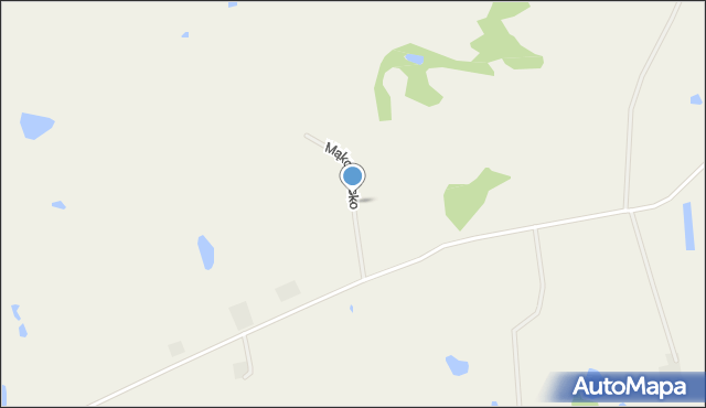 Mąkowarsko, Mąkowarsko, mapa Mąkowarsko