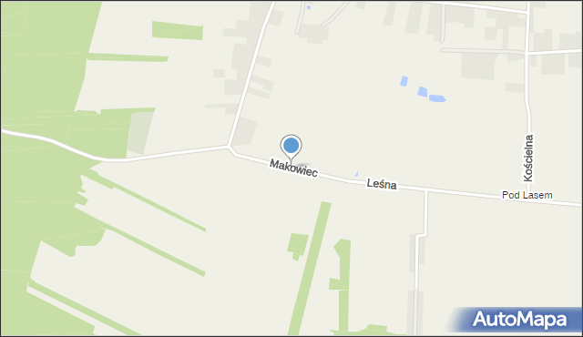 Makowiec, Makowiec, mapa Makowiec