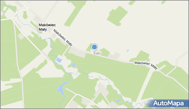 Makówiec Mały, Makówiec Mały, mapa Makówiec Mały