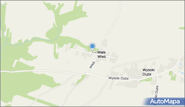 Mała Wieś gmina Bogoria, Mała Wieś, mapa Mała Wieś gmina Bogoria