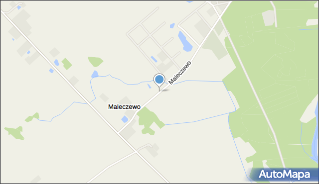 Maleczewo, Maleczewo, mapa Maleczewo