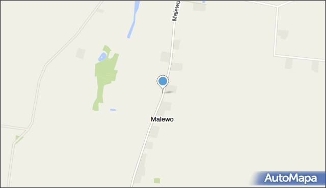 Malewo gmina Krzyżanów, Malewo, mapa Malewo gmina Krzyżanów