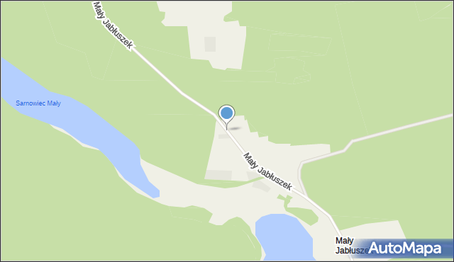 Mały Jabłuszek, Mały Jabłuszek, mapa Mały Jabłuszek