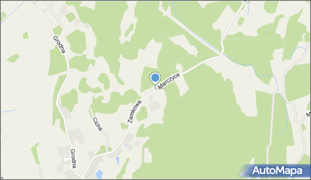 Marczyce, Marczyce, mapa Marczyce