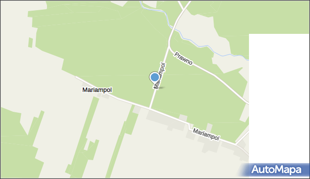 Mariampol gmina Józefów nad Wisłą, Mariampol, mapa Mariampol gmina Józefów nad Wisłą