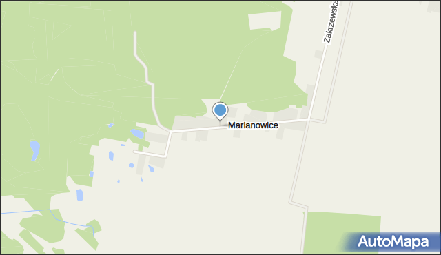 Marianowice, Marianowice, mapa Marianowice