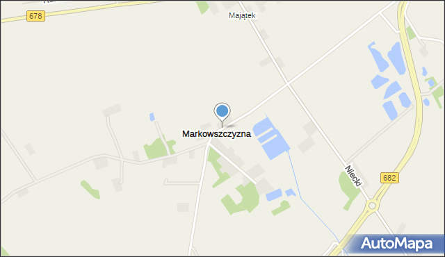 Markowszczyzna, Markowszczyzna, mapa Markowszczyzna