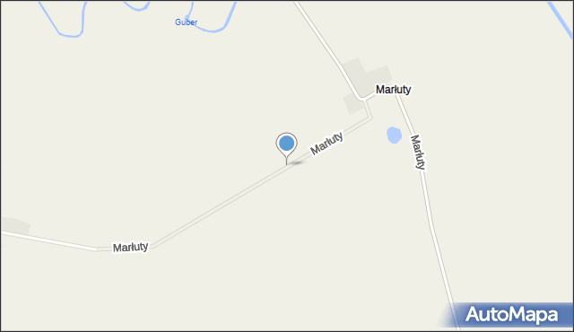 Marłuty, Marłuty, mapa Marłuty