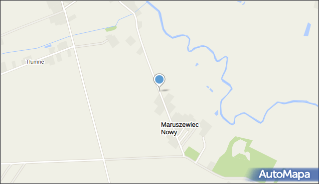 Maruszewiec Pofolwarczny, Maruszewiec Nowy, mapa Maruszewiec Pofolwarczny