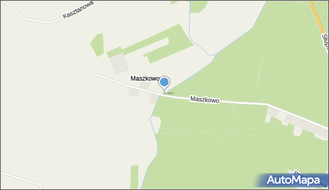 Maszkowo gmina Kobylnica, Maszkowo, mapa Maszkowo gmina Kobylnica