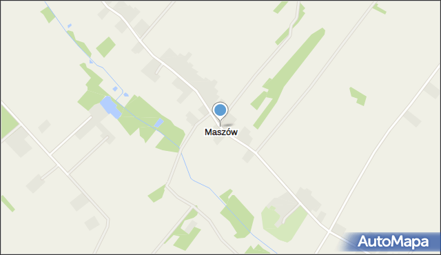 Maszów, Maszów, mapa Maszów