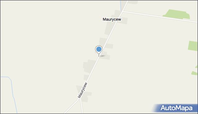 Maurycew, Maurycew, mapa Maurycew