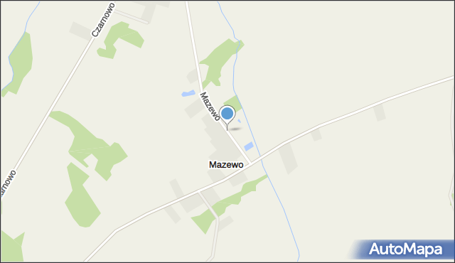 Mazewo, Mazewo, mapa Mazewo