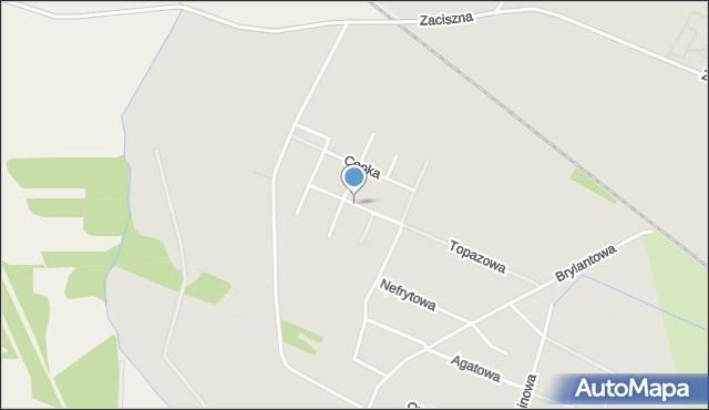 Oława, Magellana Ferdynanda, mapa Oława