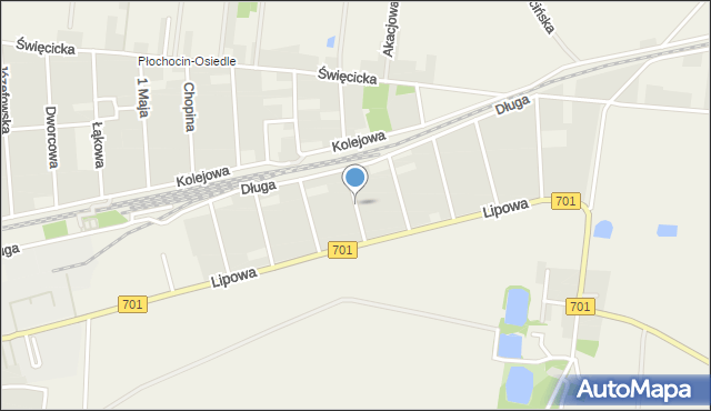 Płochocin gmina Ożarów Mazowiecki, Mazowiecka, mapa Płochocin gmina Ożarów Mazowiecki