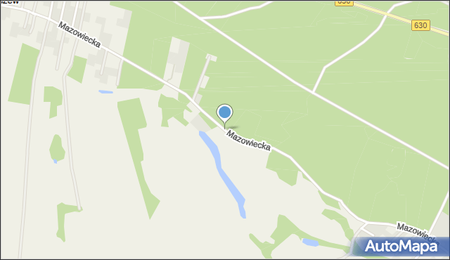 Rajszew, Mazowiecka, mapa Rajszew