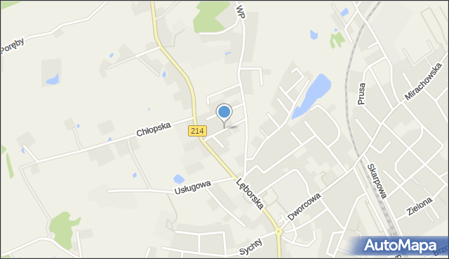 Sierakowice powiat kartuski, Maczka Stanisława, gen., mapa Sierakowice powiat kartuski