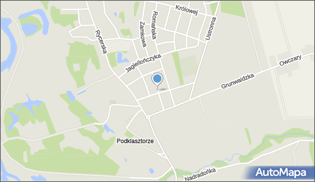 Sulejów powiat piotrkowski, Mauretańska, mapa Sulejów powiat piotrkowski