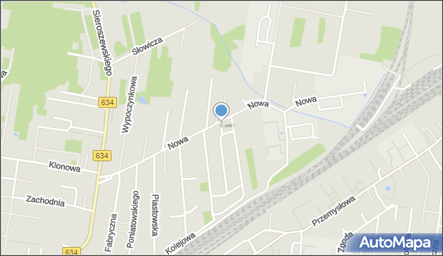 Tłuszcz powiat wołomiński, Majowa, mapa Tłuszcz powiat wołomiński