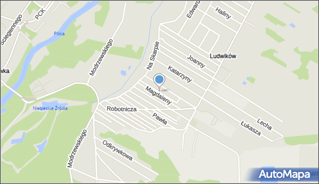 Tomaszów Mazowiecki, Macieja, mapa Tomaszów Mazowiecki