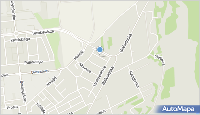 Wyszków, Mazowiecka, mapa Wyszków