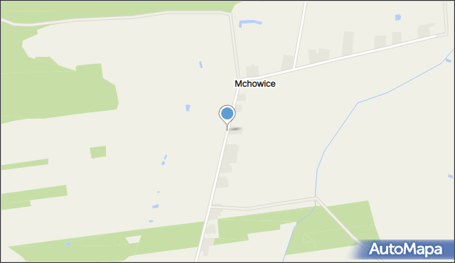 Mchowice, Mchowice, mapa Mchowice