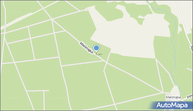 Laskowo gmina Szamocin, Mielimąka, mapa Laskowo gmina Szamocin