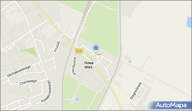 Malbork, Mikołajczyka Stanisława, mapa Malborka