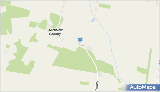 Michałów Czwarty, Michałów Czwarty, mapa Michałów Czwarty