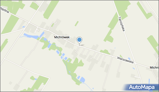Michrów, Michrów, mapa Michrów