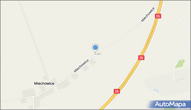 Miechowice gmina Inowrocław, Miechowice, mapa Miechowice gmina Inowrocław
