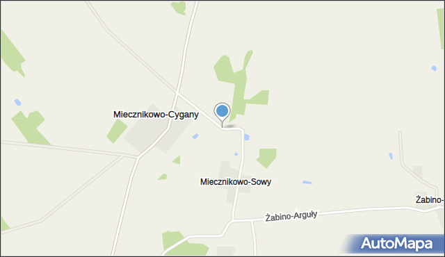 Miecznikowo-Sowy, Miecznikowo-Sowy, mapa Miecznikowo-Sowy