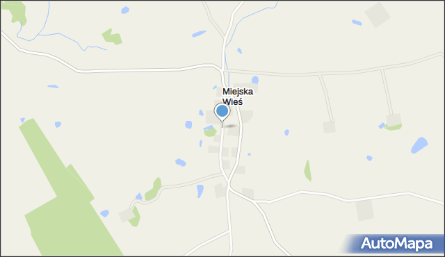 Miejska Wieś, Miejska Wieś, mapa Miejska Wieś