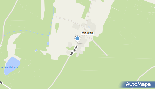 Mieliczki, Mieliczki, mapa Mieliczki